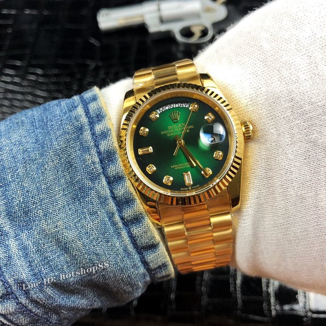 劳力士手表 Rolex星期日历型daydate系列 36mm eta2836全自动机械机芯女士腕表 gjs1862